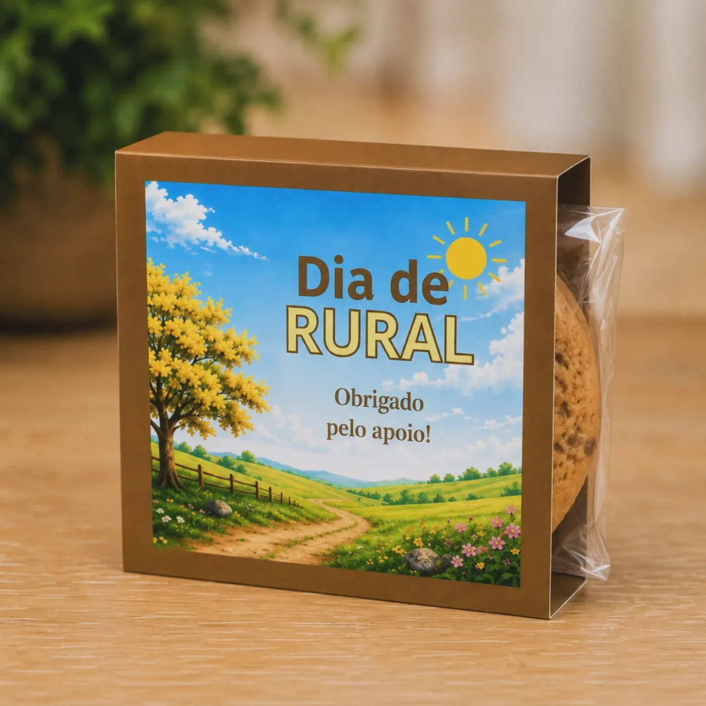 Cartão Lembrancinha Rural