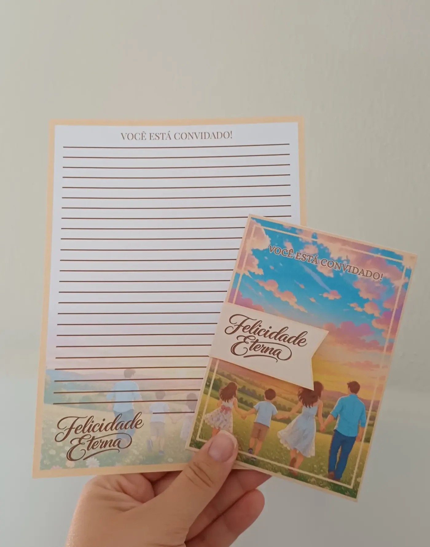 Kit Envelope Congresso Felicidade Eterna