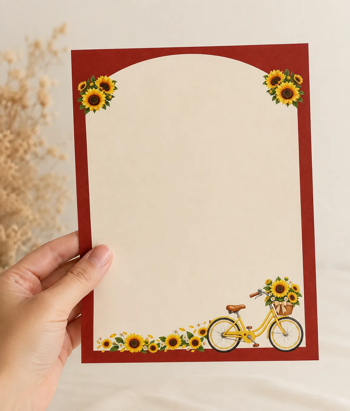 Envelope Girassol