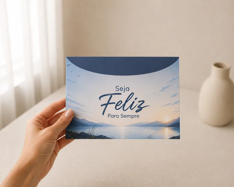 Envelope - Seja Feliz Para Sempre - Masculino
