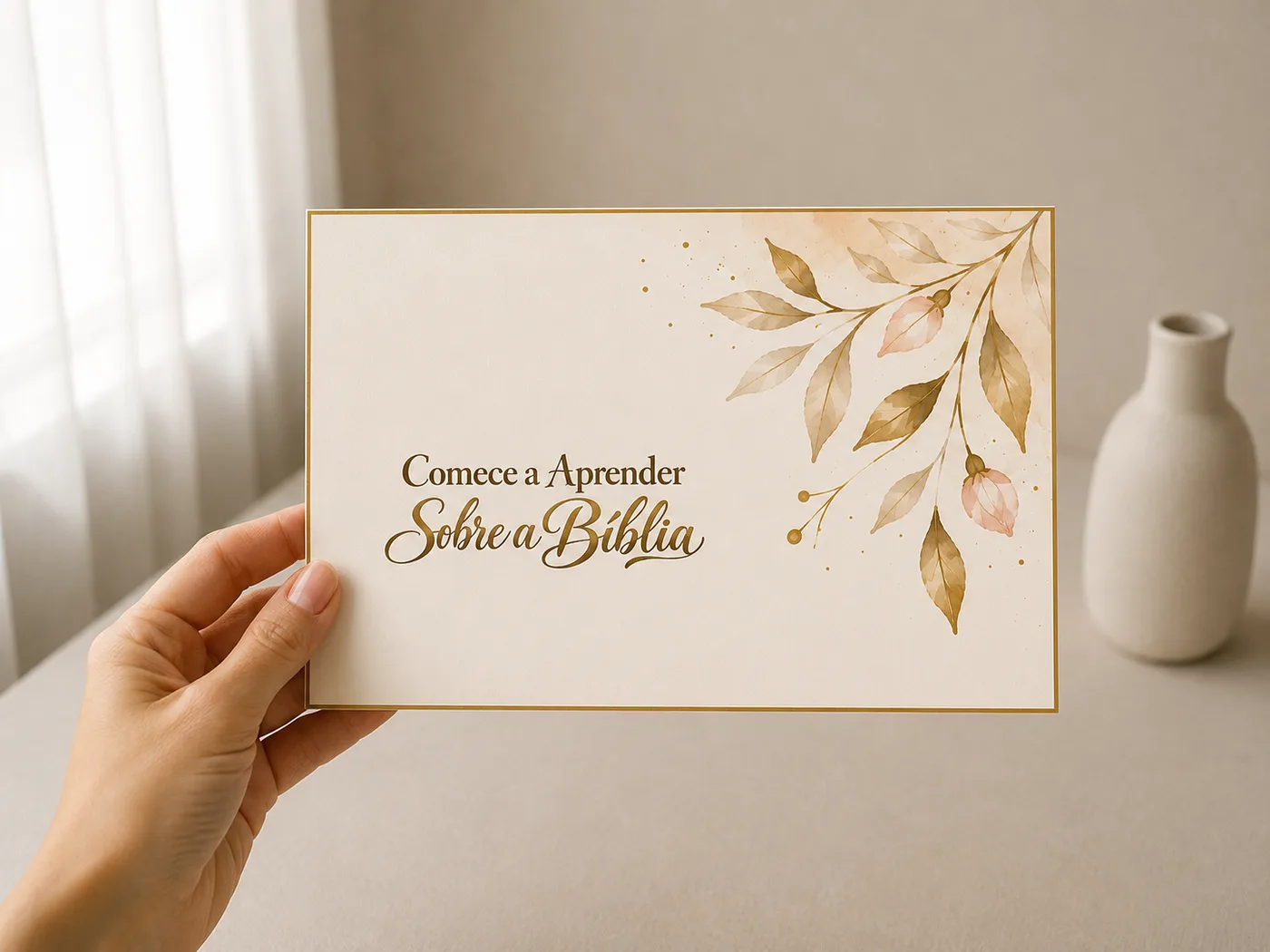 Envelope - Seja Feliz Para Sempre Dourado