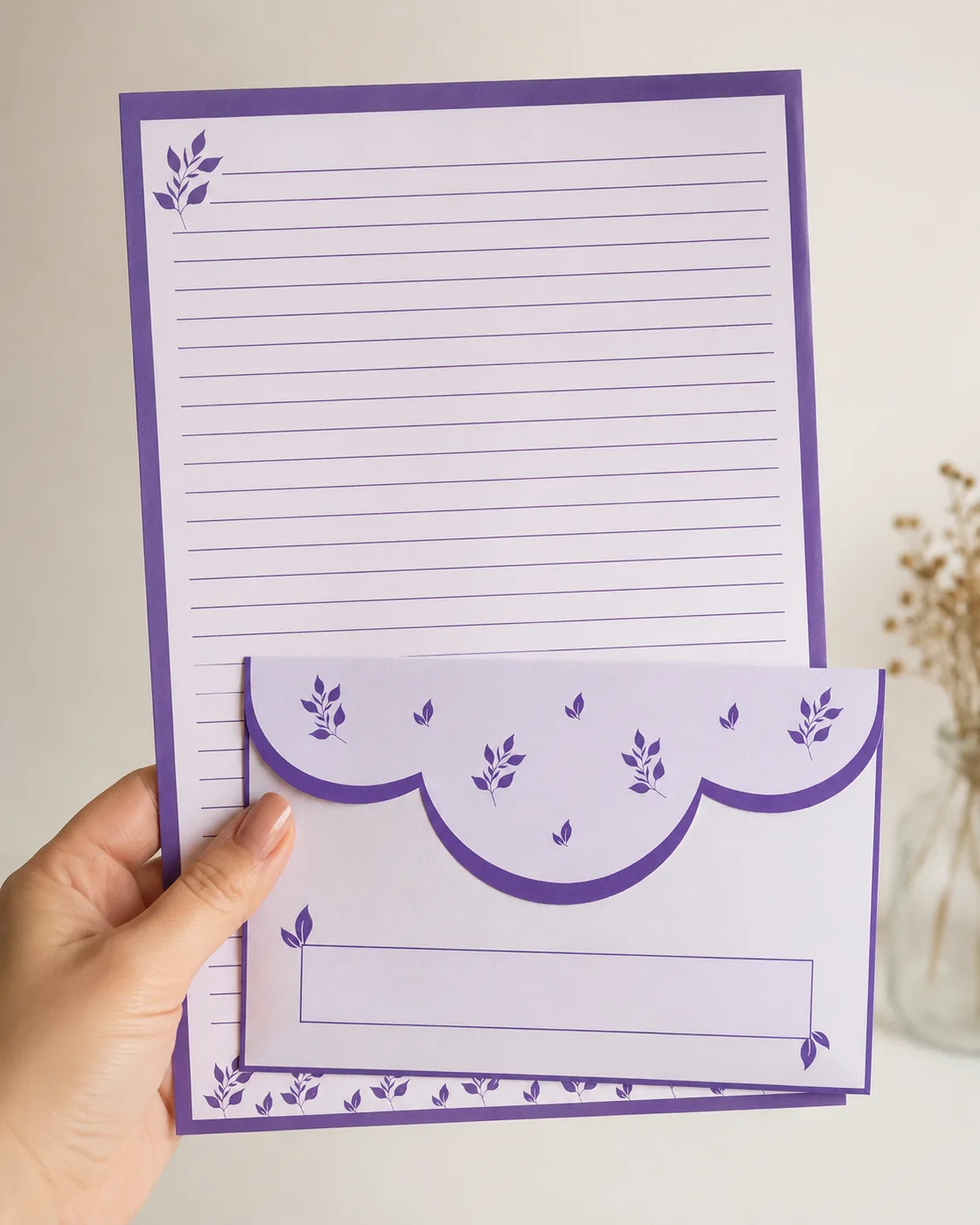 Kit de envelopes - Aba nuvem