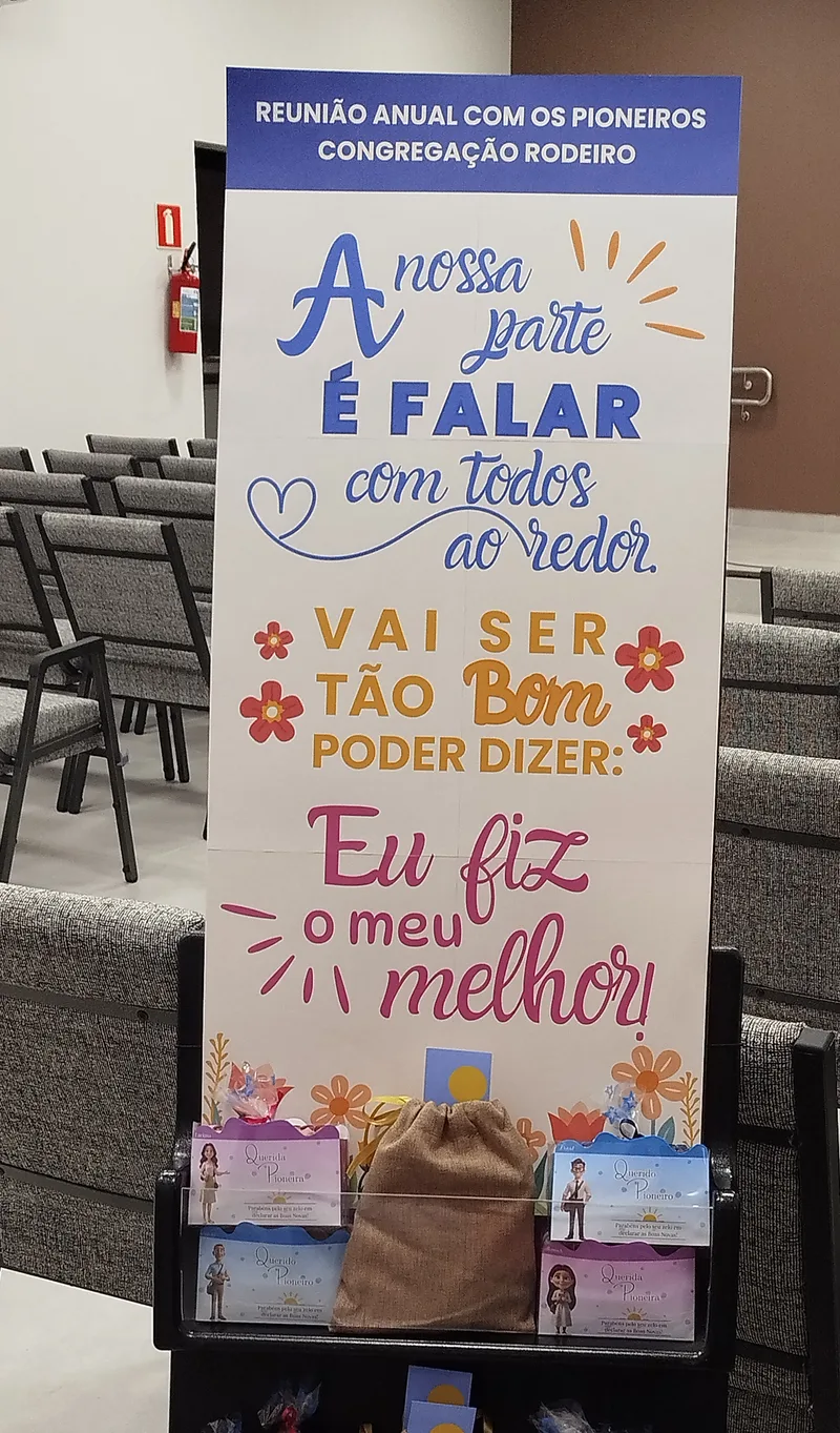 Banner Carrinho Pioneiros