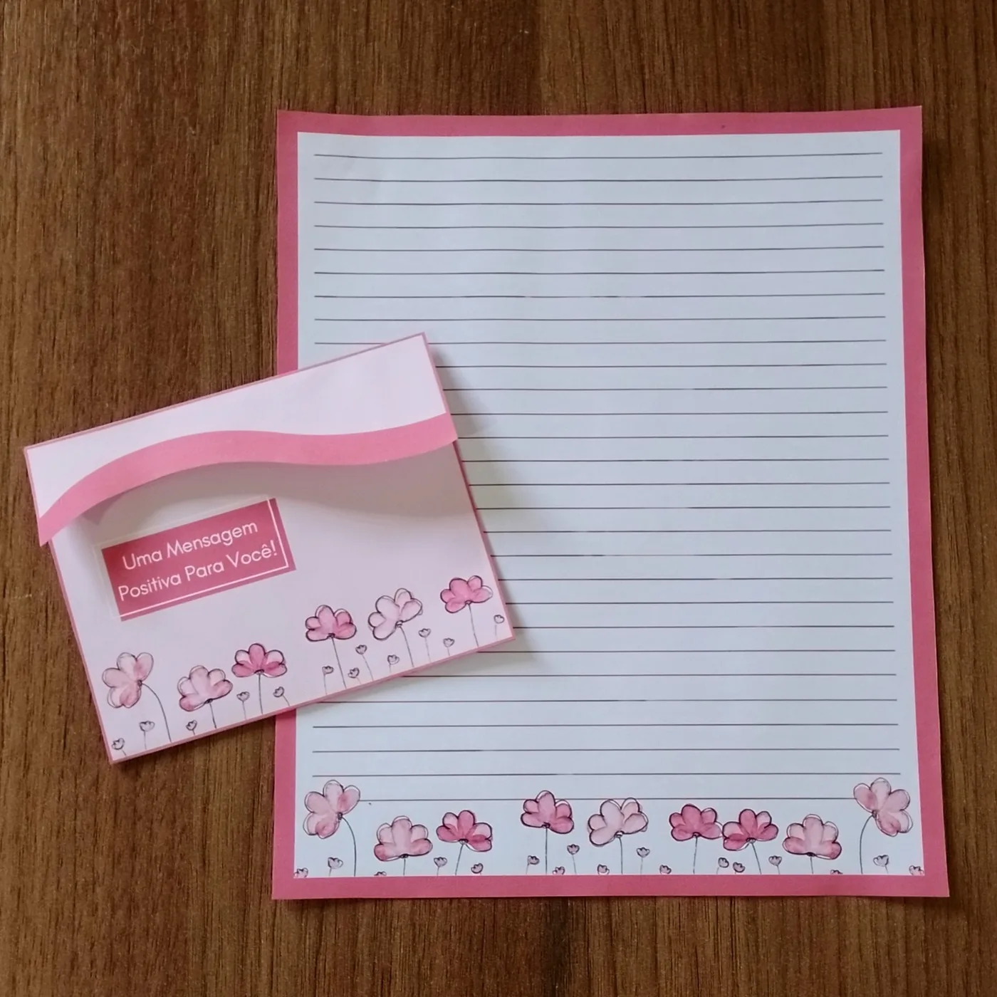Kit Envelope Florzinhas