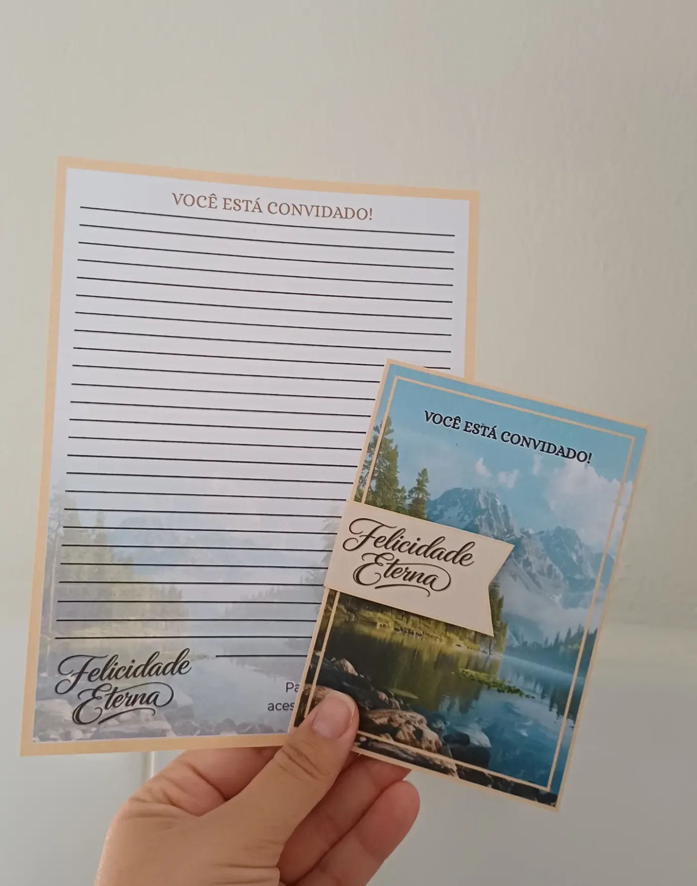 Kit Envelope Congresso Felicidade Eterna