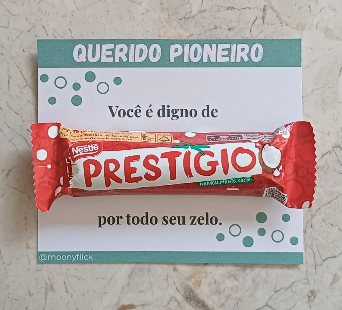 Cartão Pioneiro Prestígio