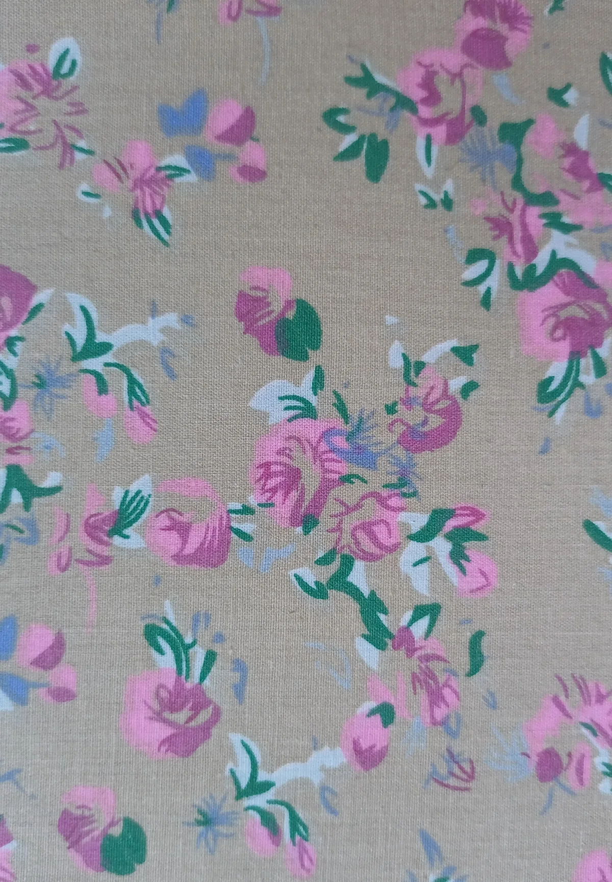 Palha / Flor Rosa