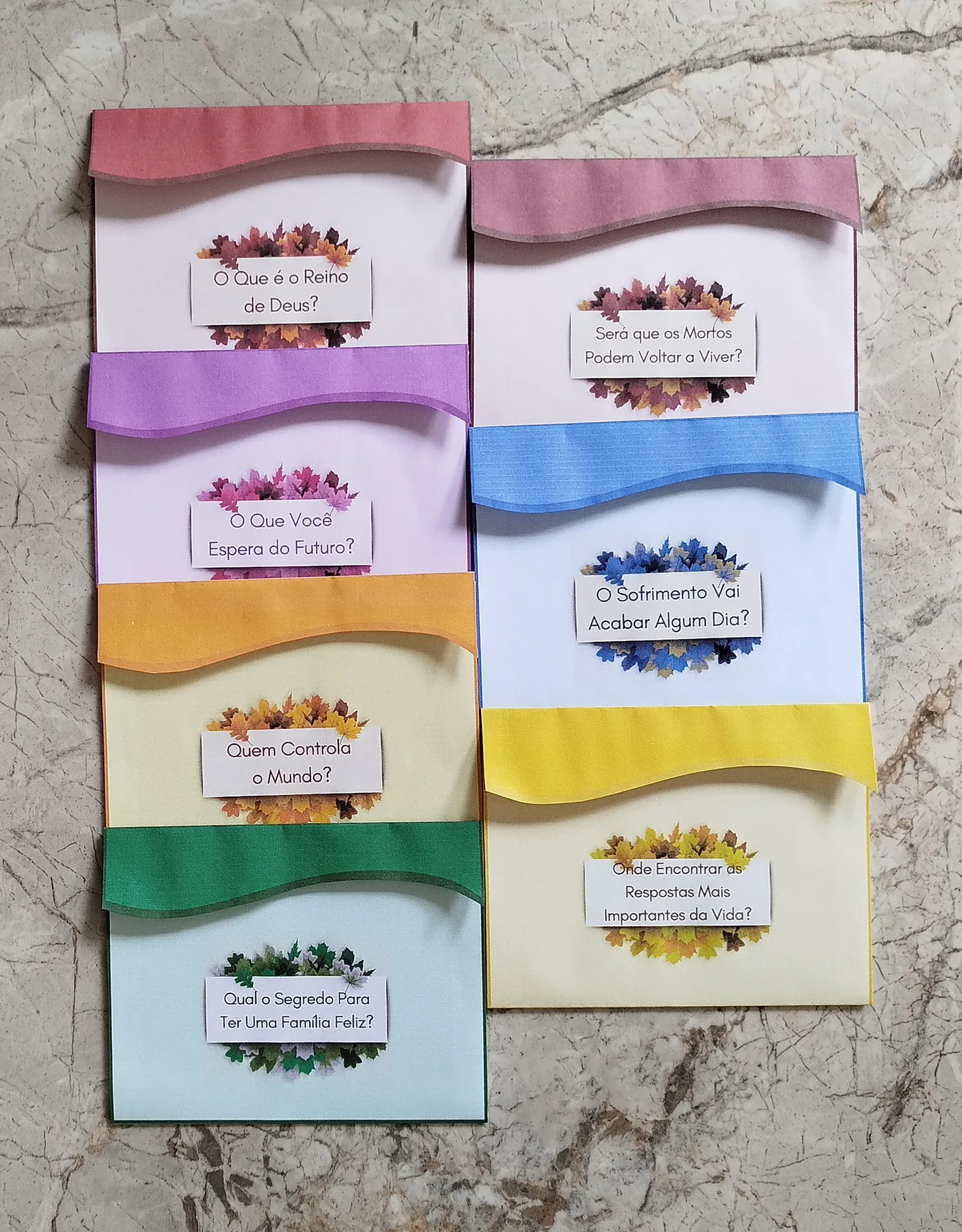 Kit Envelopes Assuntos Bíblicos
